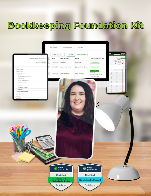 Bookkeeping Foundation Kit with Workbook